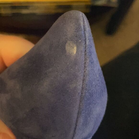 Alexandre Birman Suede Navy Blue Pumps 9 - Picture 6 of 7